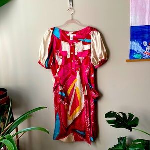 Diane Von Furstenberg silk dress AS-IS